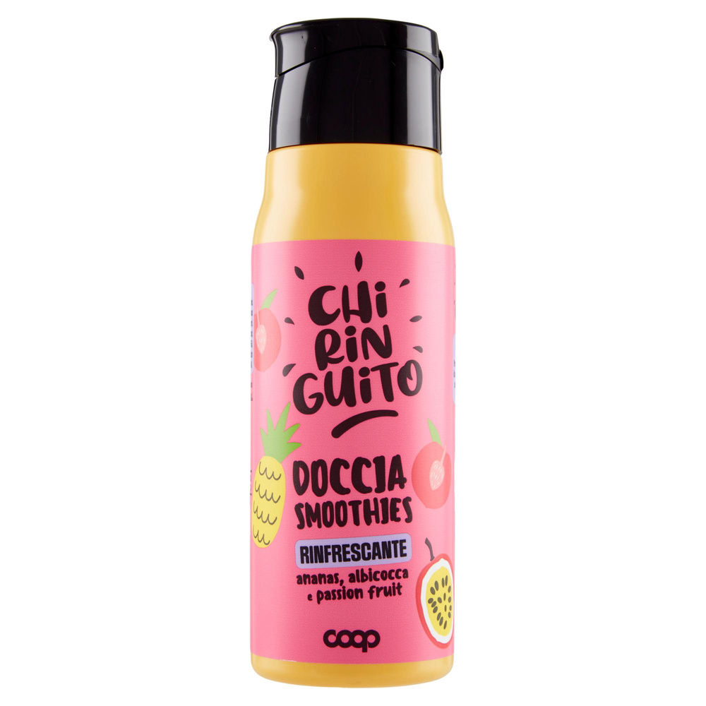 DOCCIA SMOOTHIES RINFRESCANTE ANANAS ALBICOCCA PASS.FRU.CHIRINGUITO COOP ML 300 - 7