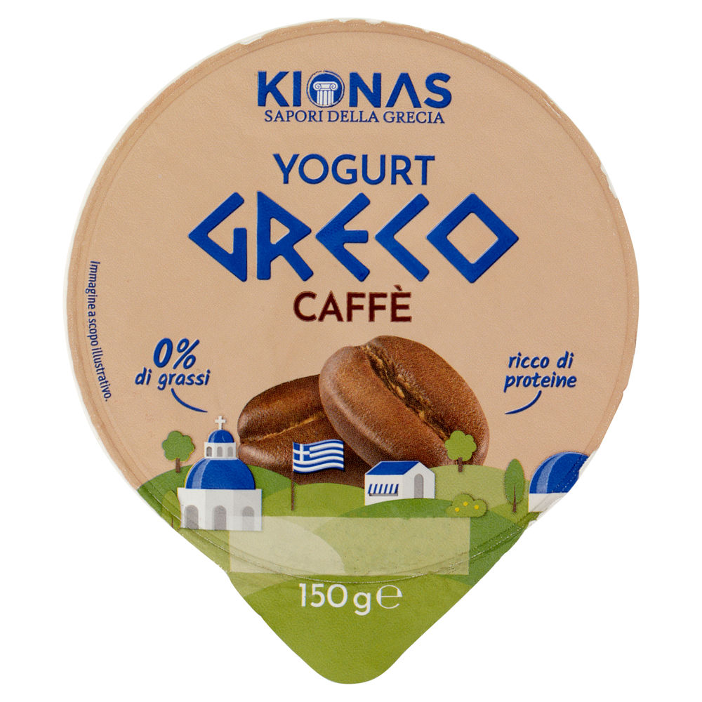 YOGURT GRECO AL CAFFE 0% KIONAS G150 - 0