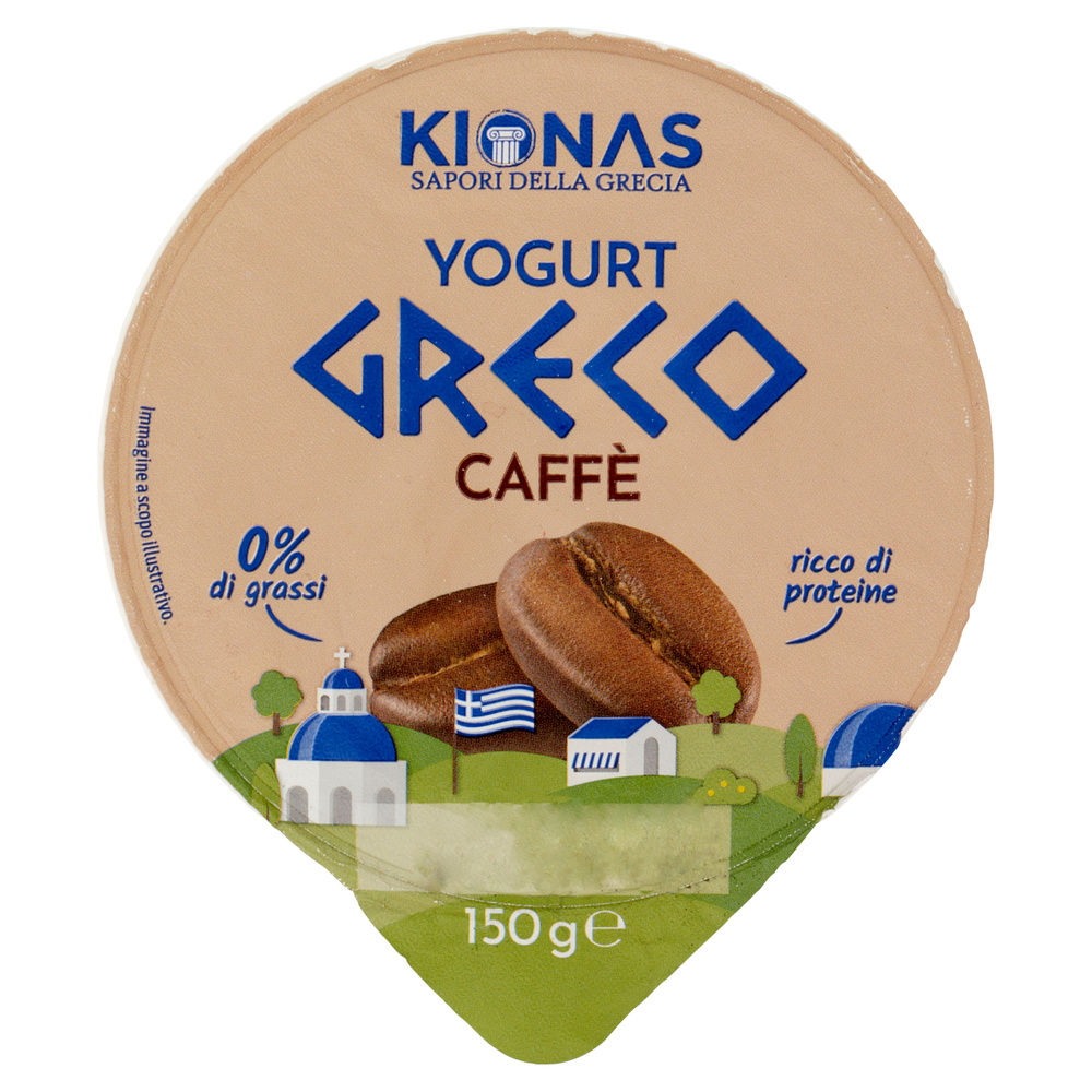 YOGURT GRECO AL CAFFE 0% KIONAS G150 - 5