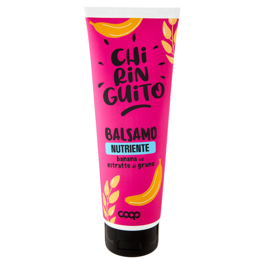 BALSAMO NUTRIENTE BANANA ED ESTRATTO DI GRANO CHIRINGUITO COOP ML 250 - 8