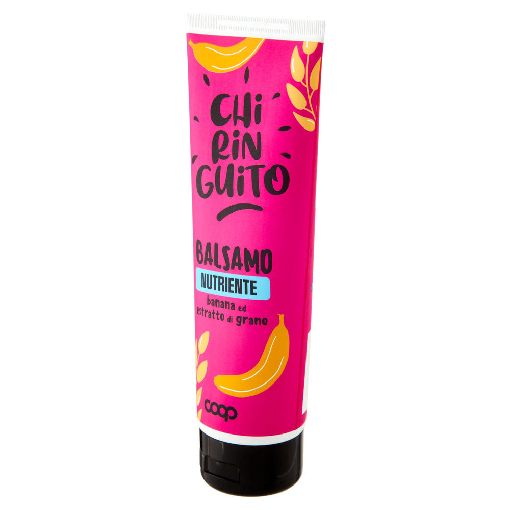 BALSAMO NUTRIENTE BANANA ED ESTRATTO DI GRANO CHIRINGUITO COOP ML 250 - 8