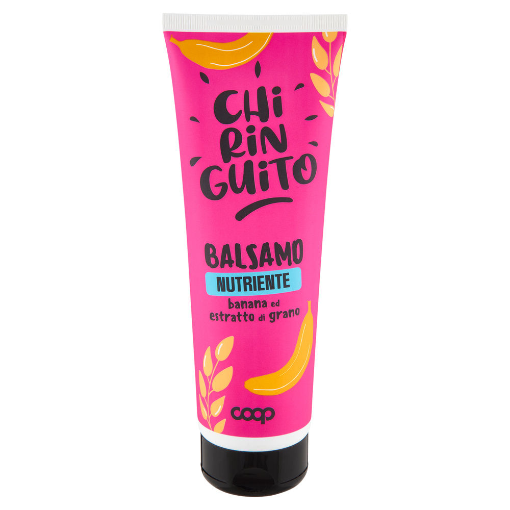 BALSAMO NUTRIENTE BANANA ED ESTRATTO DI GRANO CHIRINGUITO COOP ML 250 - 17