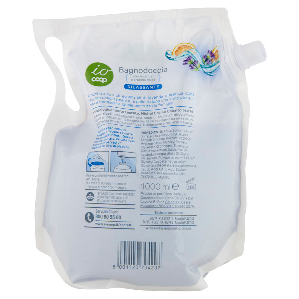 RICARICA BAGNODOCCIA RILASSANTE IO COOP ML 1000 - 2