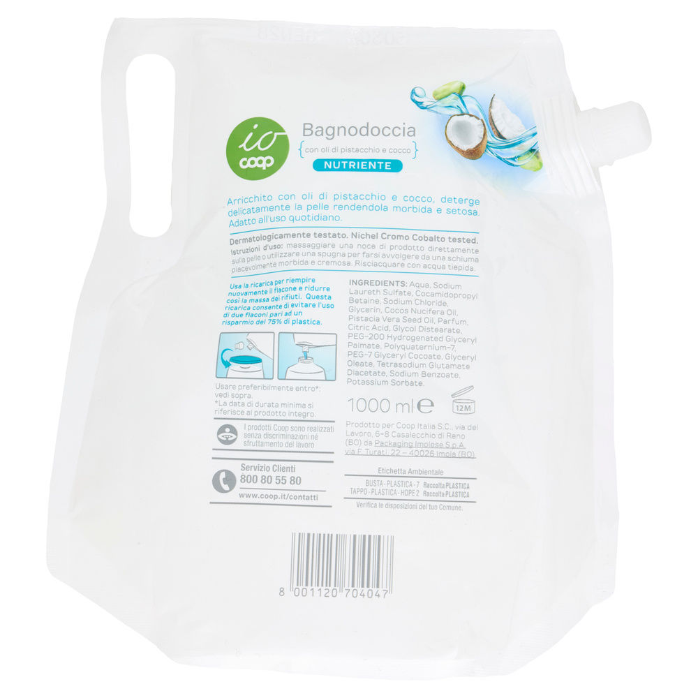 RICARICA BAGNODOCCIA NUTRIENTE IO COOP ML 1000 - 13