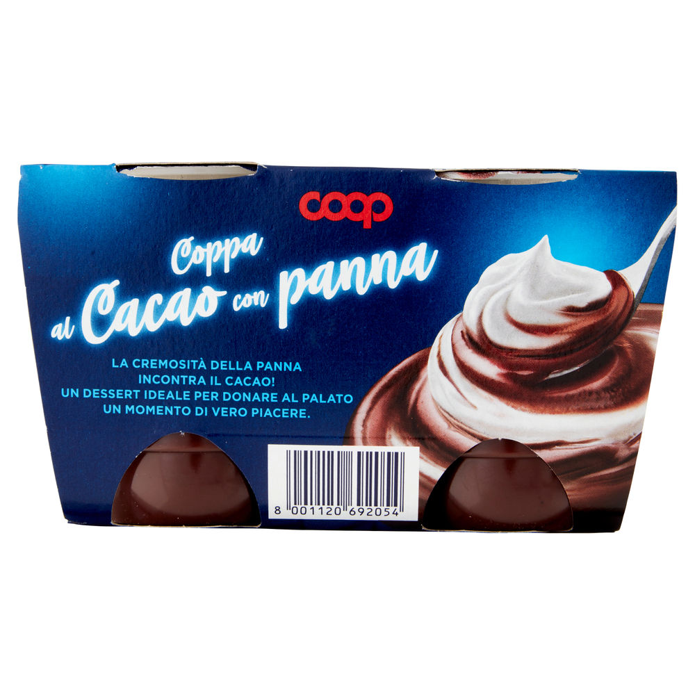DESSERT COOP AL CACAO CON PANNA 2X115G - 1