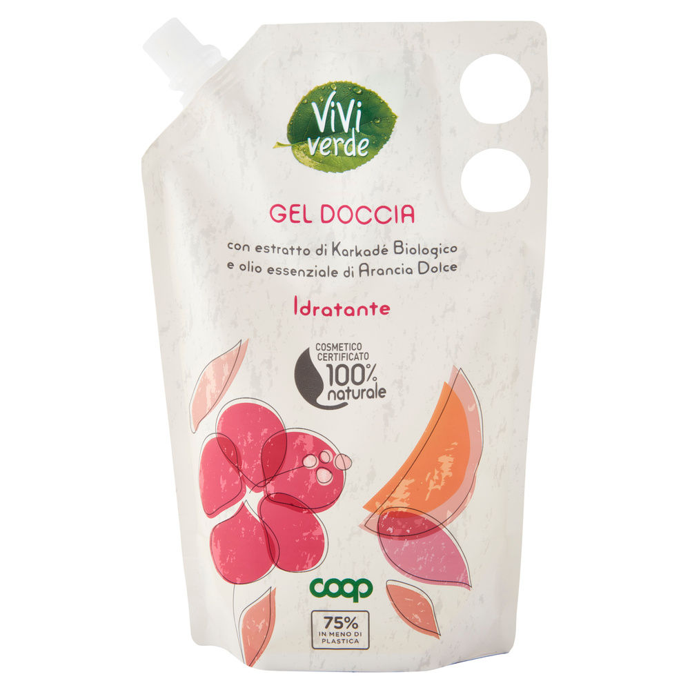 RICARICA GEL DOCCIA IDRATANTE VIVI VERDE COOP ML 600 - 6