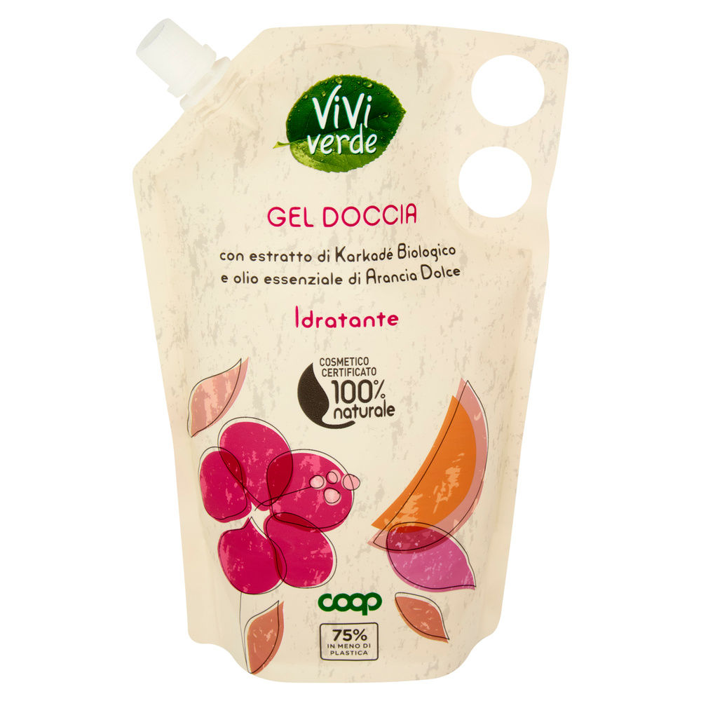 RICARICA GEL DOCCIA IDRATANTE VIVI VERDE COOP ML 600 - 17