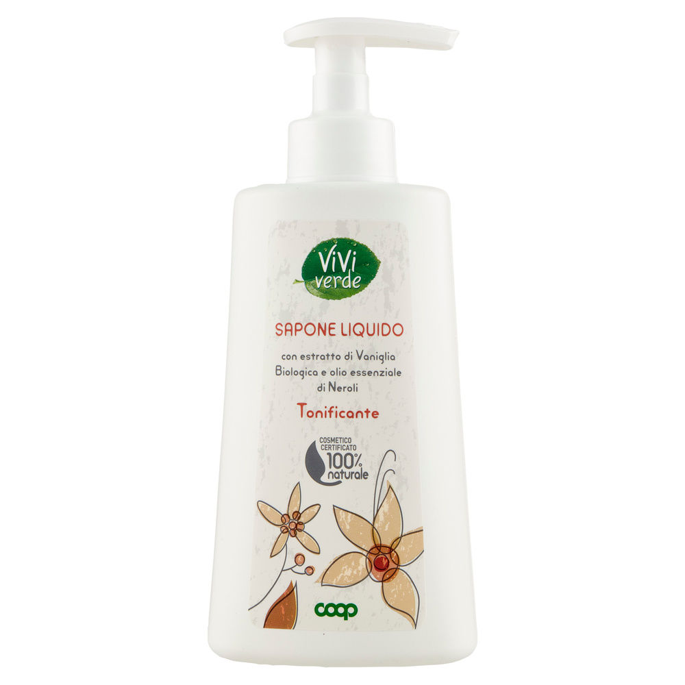 SAPONE LIQUIDO TONIFICANTE VIVI VERDE COOP ML 250 - 3