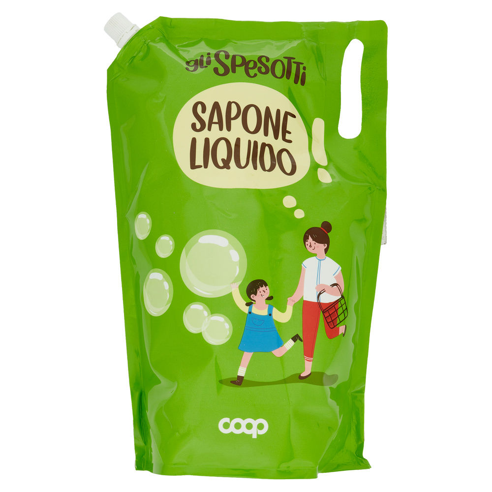 SAPONE LIQUIDO RICARICA GLI SPESOTTI COOP L 2 - 3