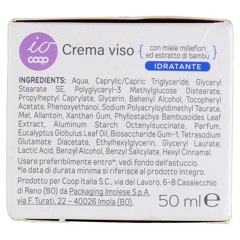 CREMA VISO IDRATANTE IO COOP ML 50 - 15