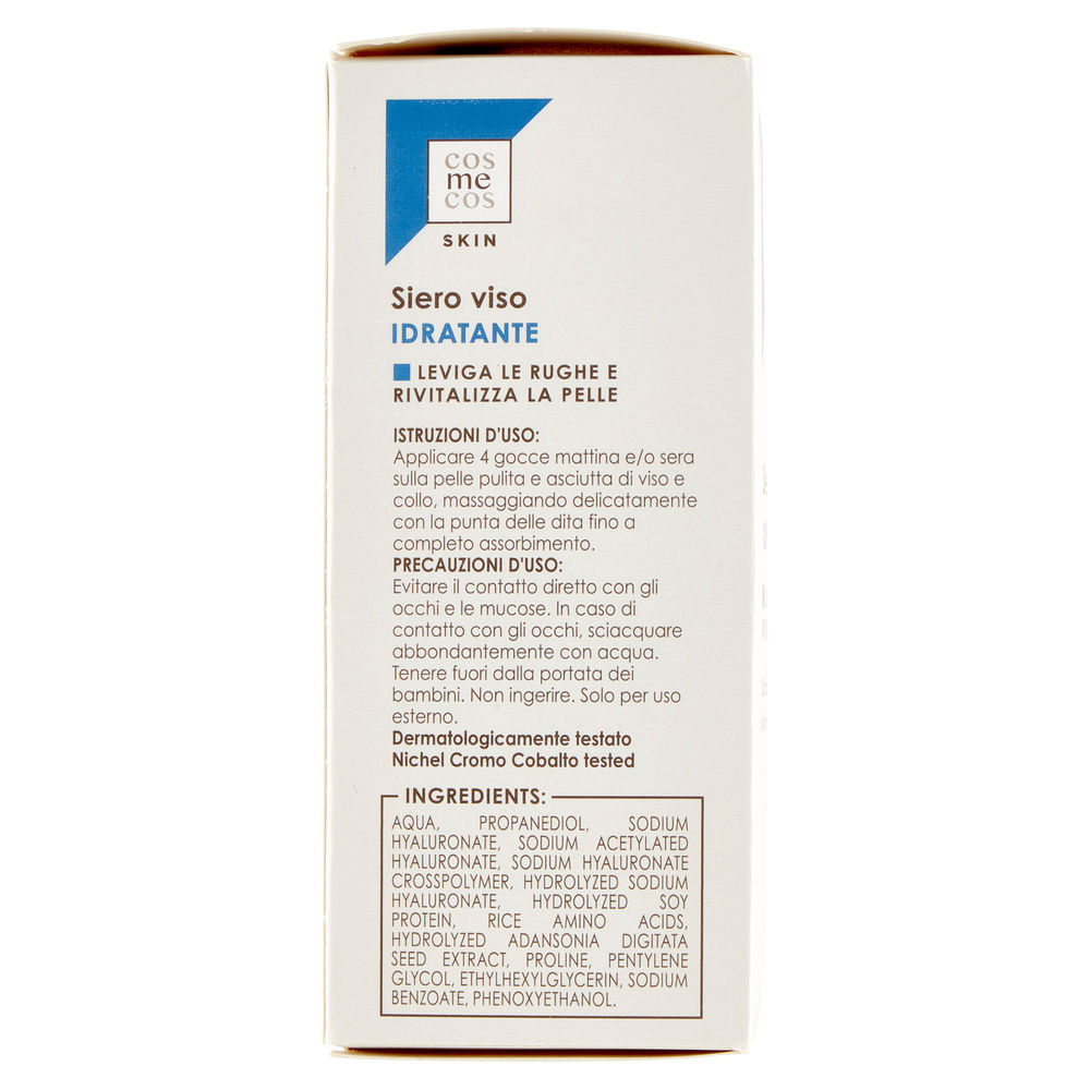 SIERO VISO IDRATANTE COSMECOS SKIN COOP ML 30 - 3