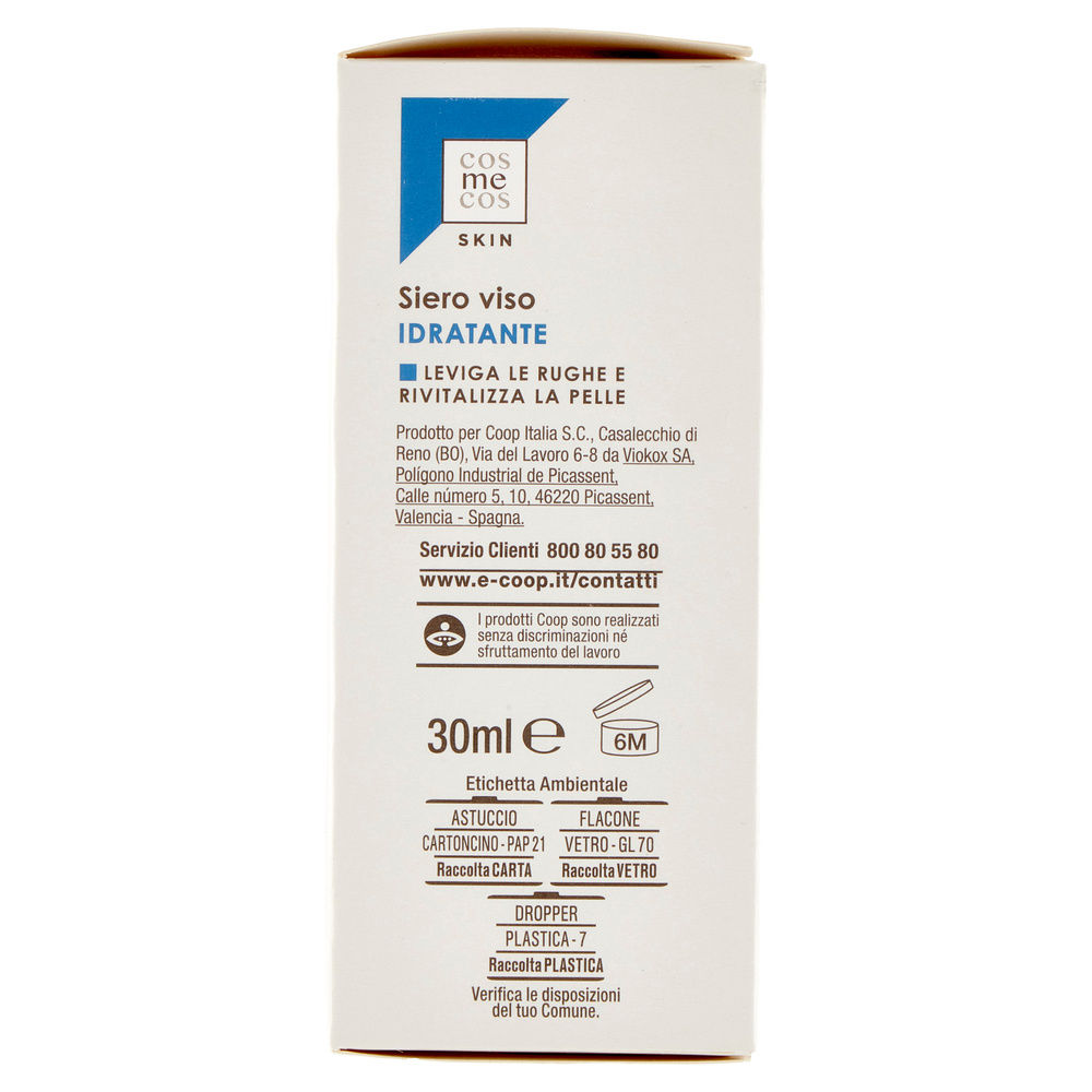 SIERO VISO IDRATANTE COSMECOS SKIN COOP ML 30 - 4