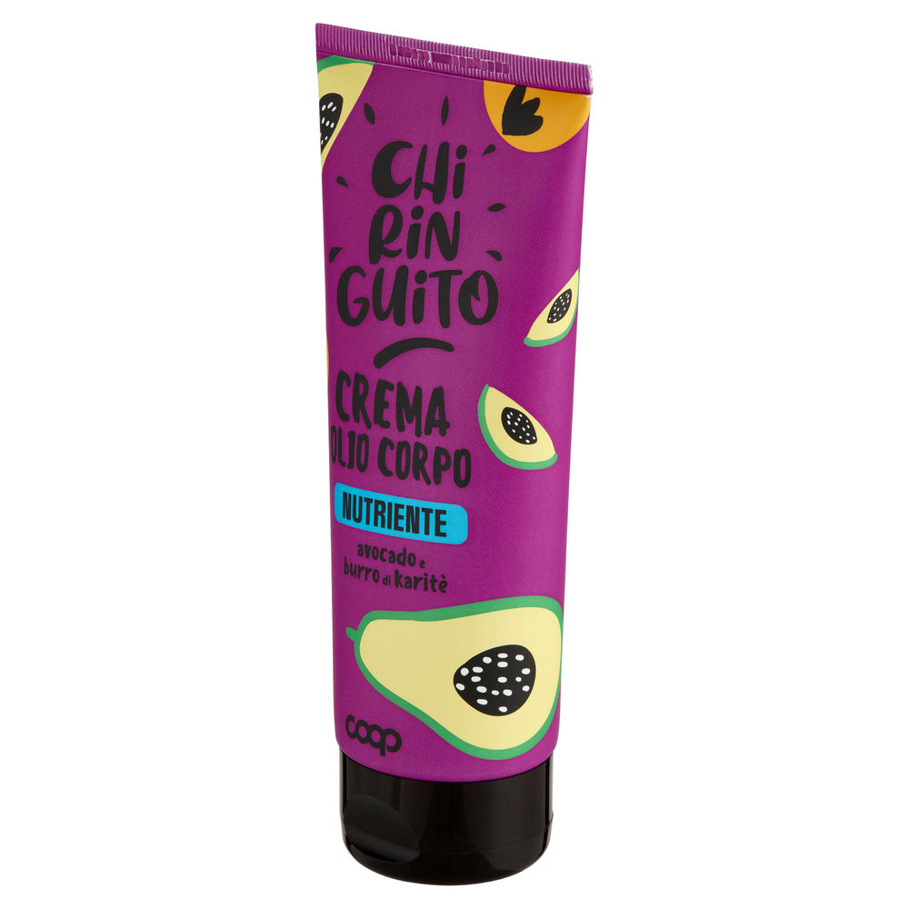 CREMA OLIO CORPO AVOCADO E BURRO DI KARITE' CHIRINGUITO COOP ML 200 - 5