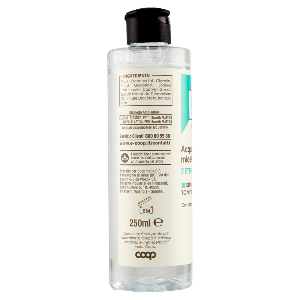 ACQUA MICELLARE DETERGENTE COSMECOS SKIN COOP ML 250 - 3