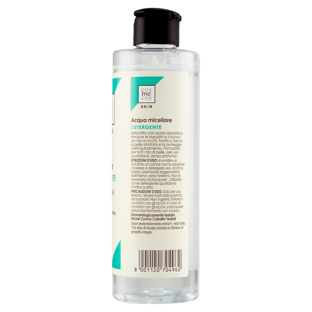 ACQUA MICELLARE DETERGENTE COSMECOS SKIN COOP ML 250 - 4