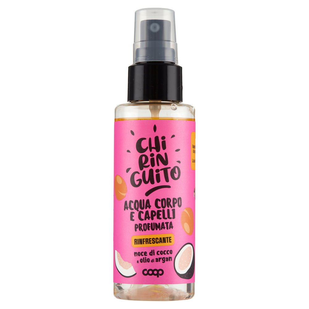 ACQUA CORPO E CAPELLI PROFUMATA RINFRESCANTE CHIRINGUITO COOP ML 100 - 2