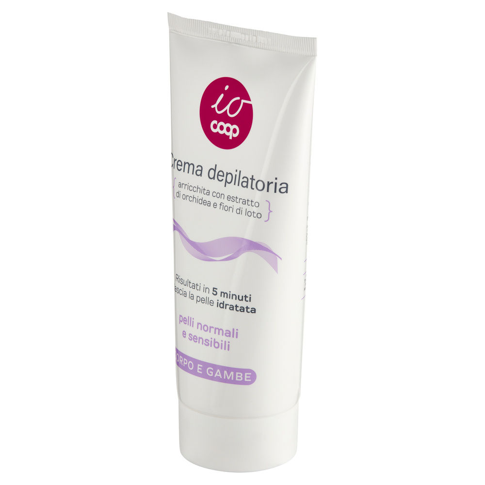 CREMA DEPILATORIA CORPO E GAMBE PELLI NORMALI E SENSIBILI IO COOP ML 200 - 8
