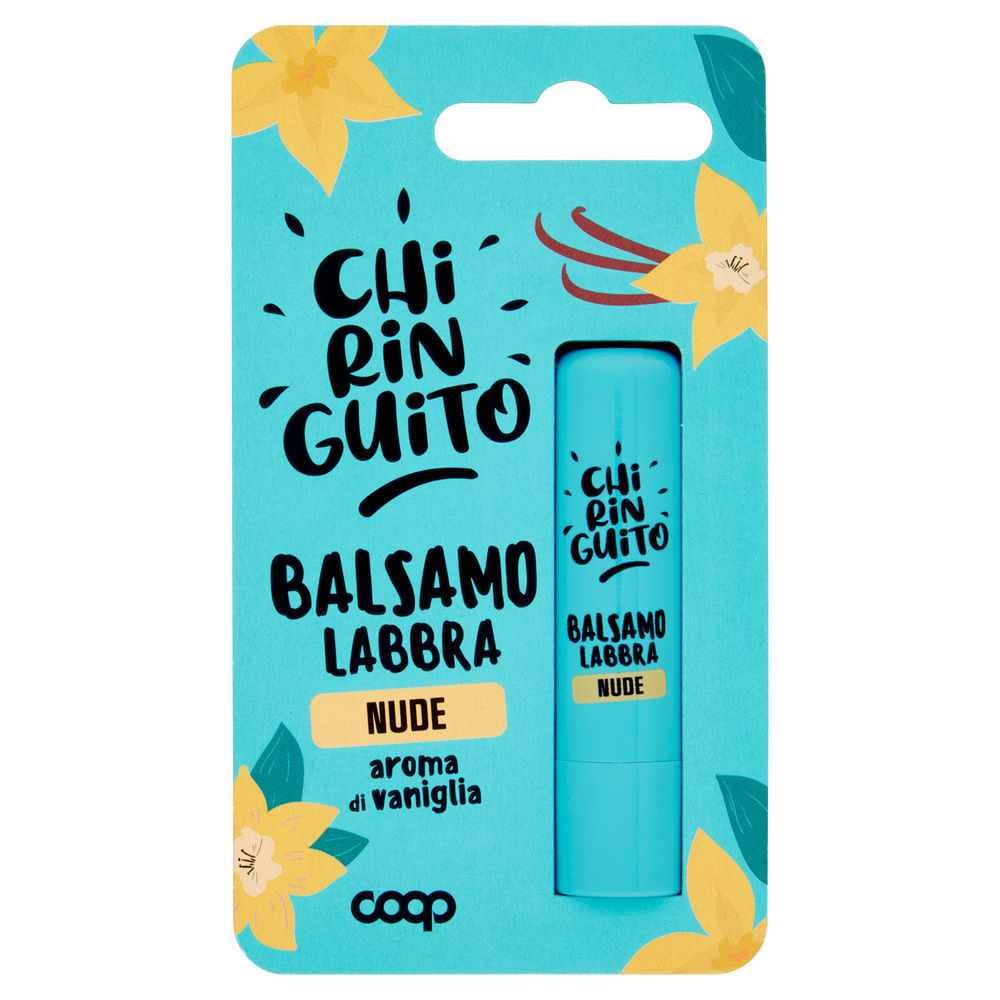 BALSAMO LABBRA NUDE AROMA DI VANIGLIA CHIRINGUITO COOP G 4,8 PZ.1 - 0