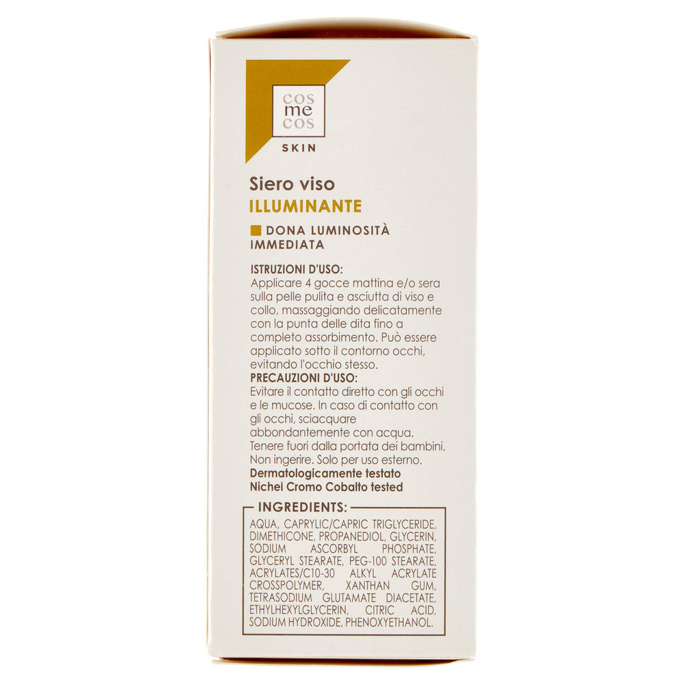 SIERO VISO ILLUMINANTE COSMECOS SKIN COOP ML 30 - 2