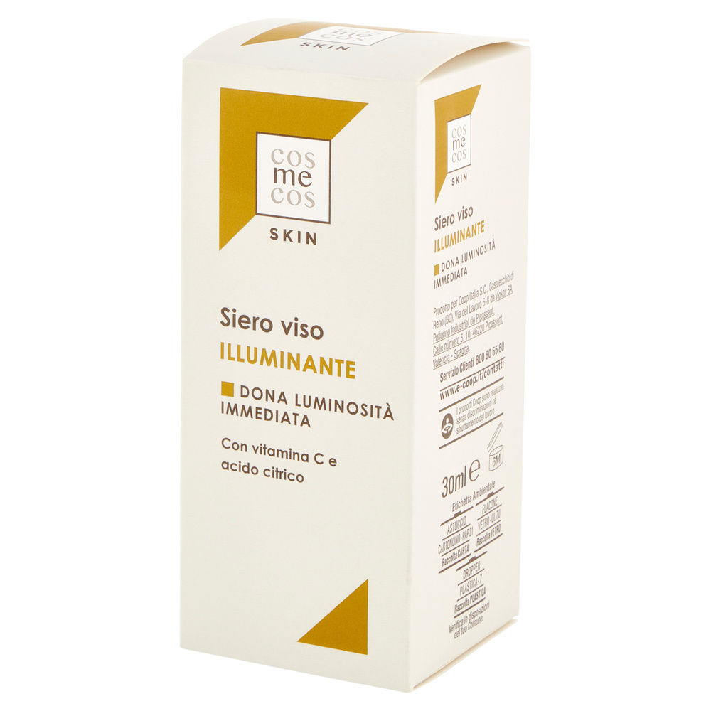 SIERO VISO ILLUMINANTE COSMECOS SKIN COOP ML 30 - 4