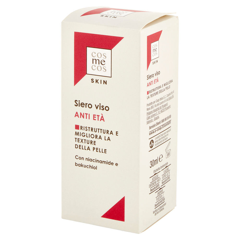 SIERO VISO ANTI ETA' COSMECOS SKIN COOP ML 30 - 5