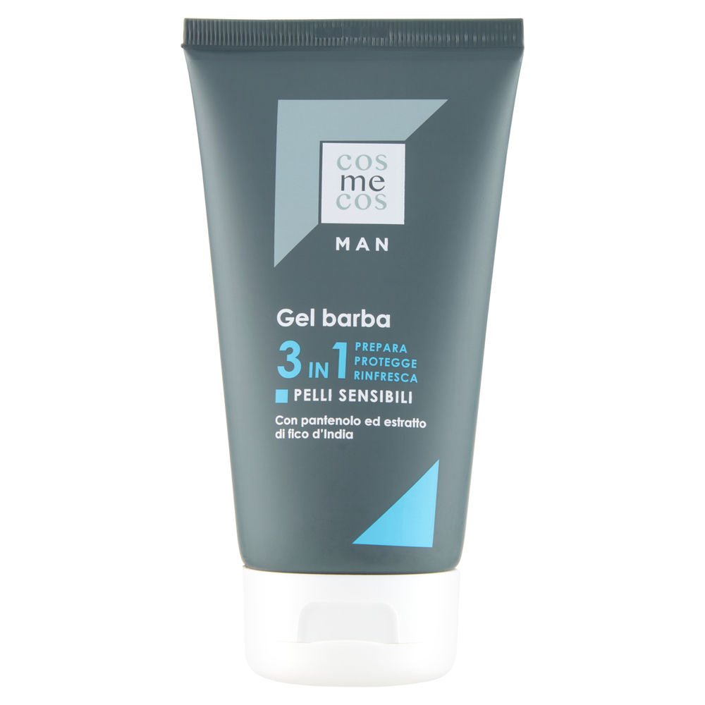 GEL BARBA 3IN1 PREPARA PROTEGGE RINFRESCA COSMECOS MAN COOP ML 150 - 0