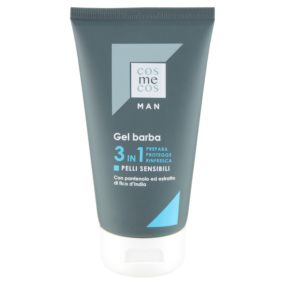GEL BARBA 3IN1 PREPARA PROTEGGE RINFRESCA COSMECOS MAN COOP ML 150 - 6