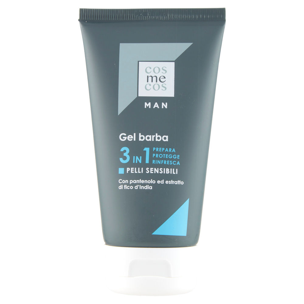 GEL BARBA 3IN1 PREPARA PROTEGGE RINFRESCA COSMECOS MAN COOP ML 150 - 7