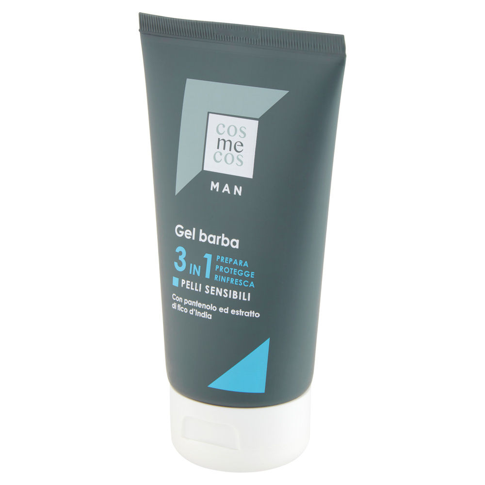 GEL BARBA 3IN1 PREPARA PROTEGGE RINFRESCA COSMECOS MAN COOP ML 150 - 4