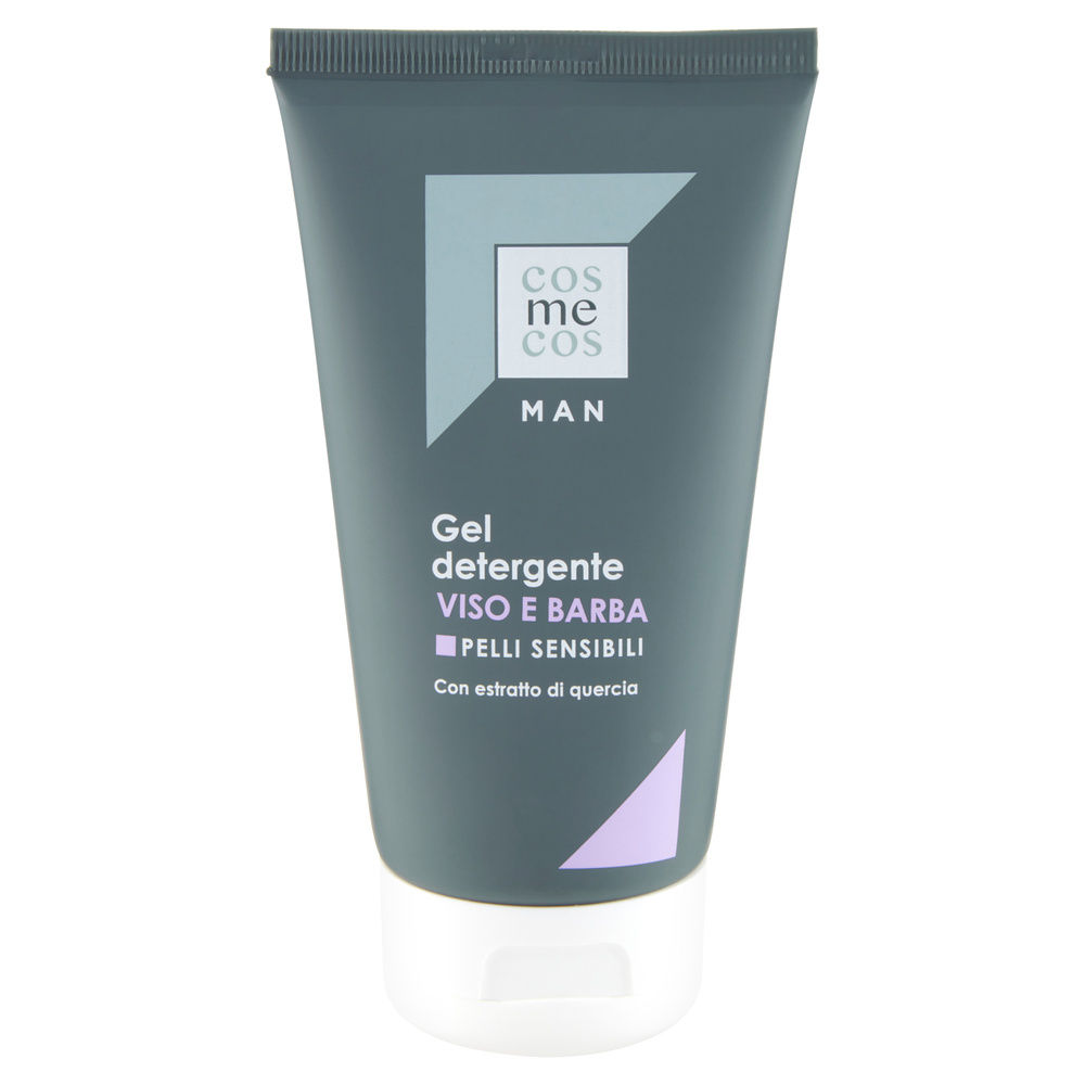 GEL DETERGENTE VISO E BARBA COSMECOS MAN COOP ML 150 - 7