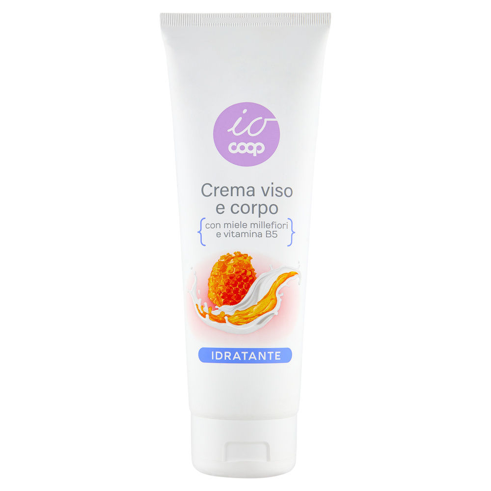 CREMA VISO E CORPO IDRATANTE IO COOP ML 250 - 0