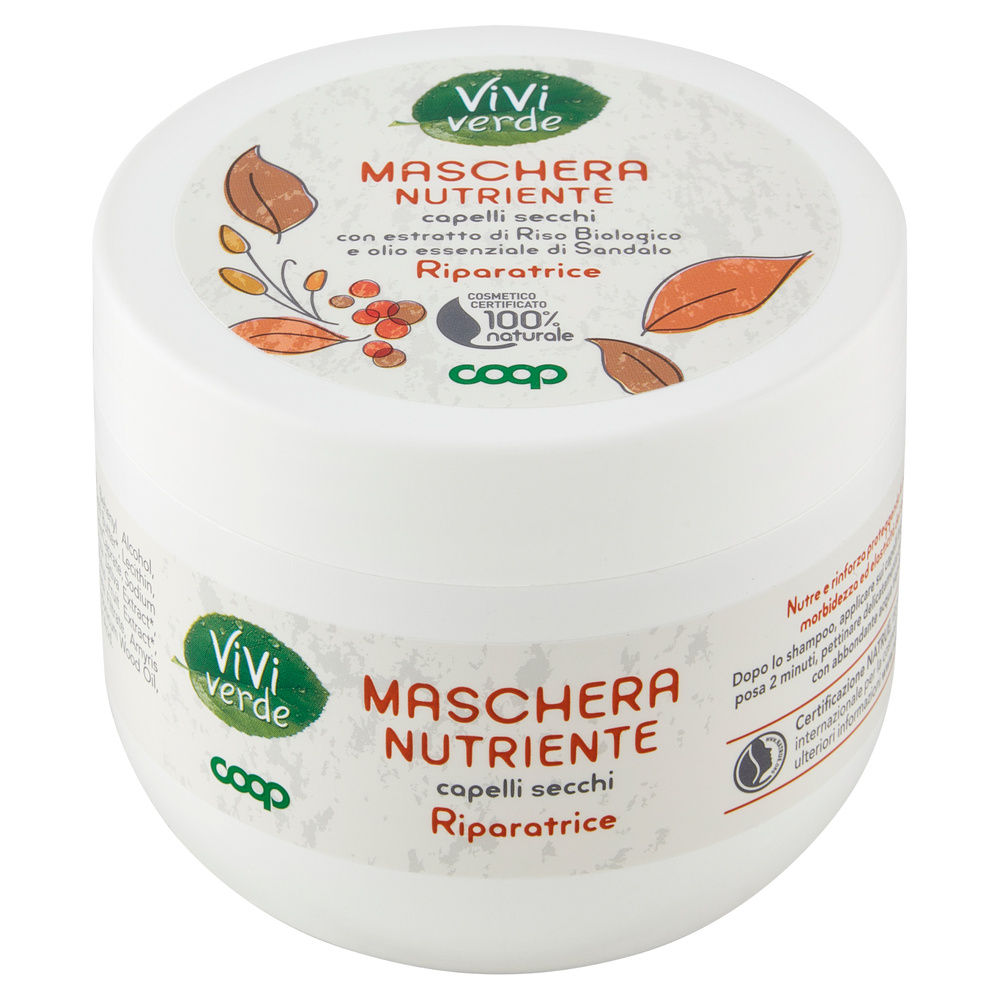 MASCHERA NUTRIENTE RIPARATRICE VIVI VERDE COOP ML 300 - 7