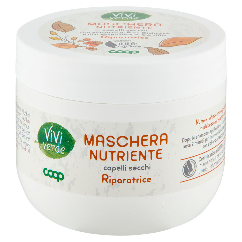 MASCHERA NUTRIENTE RIPARATRICE VIVI VERDE COOP ML 300 - 15