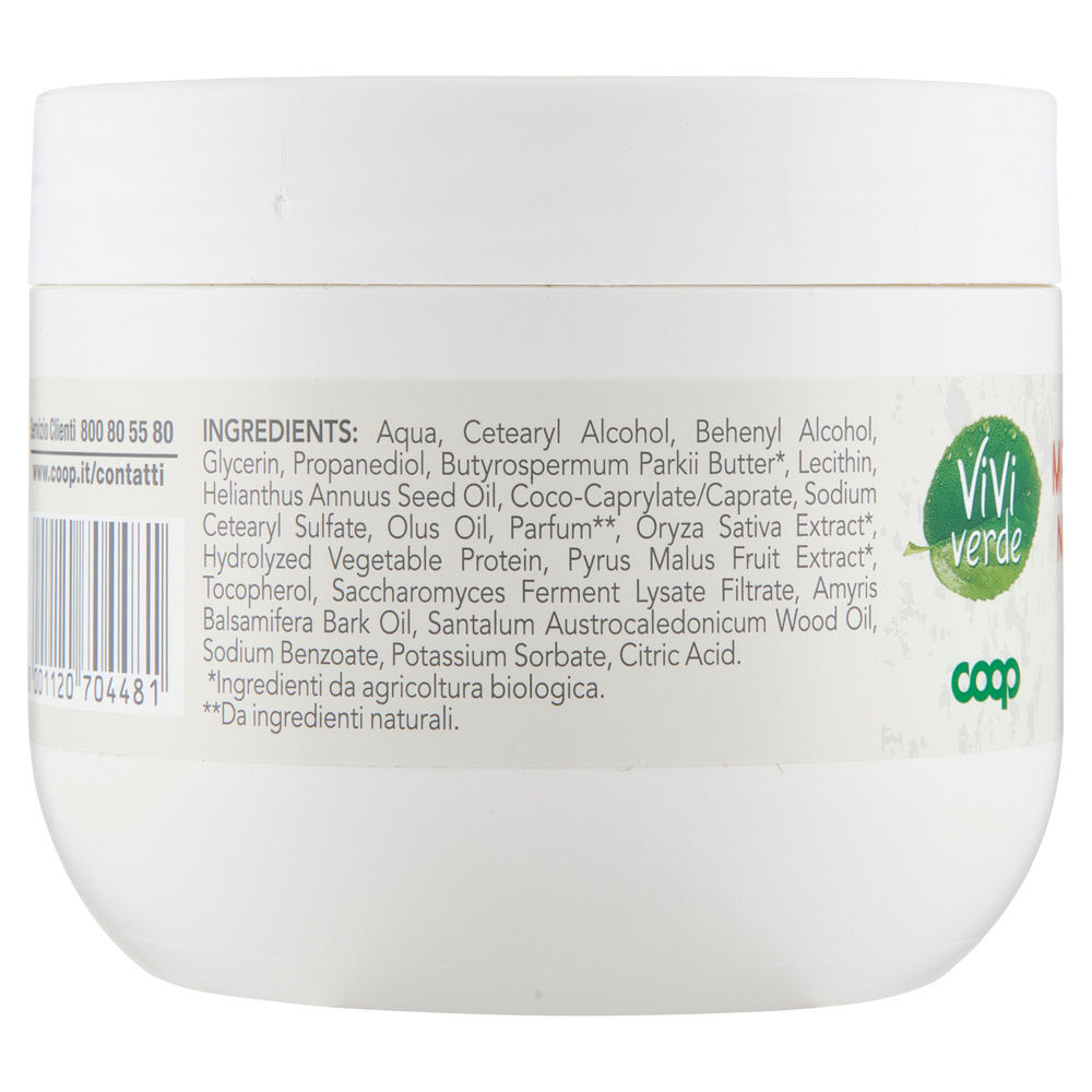 MASCHERA NUTRIENTE RIPARATRICE VIVI VERDE COOP ML 300 - 13