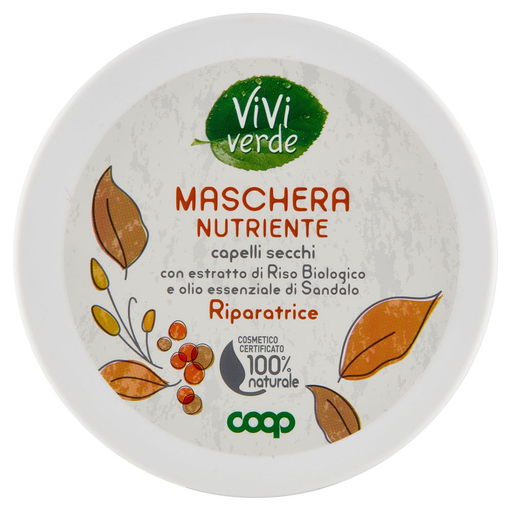 MASCHERA NUTRIENTE RIPARATRICE VIVI VERDE COOP ML 300 - 10