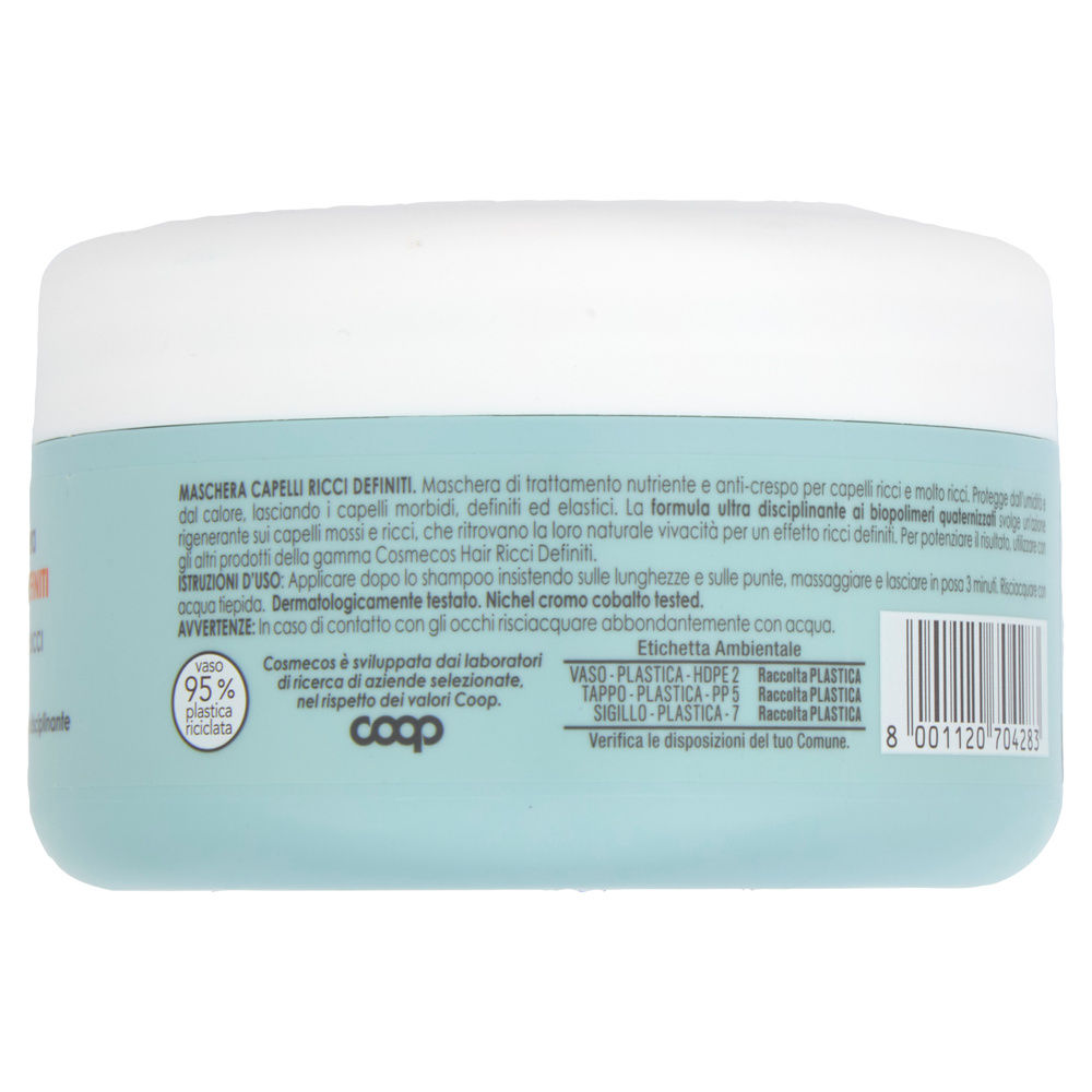 MASCHERA RICCI DEFINITI COSMECOS HAIR COOP ML 300 - 9