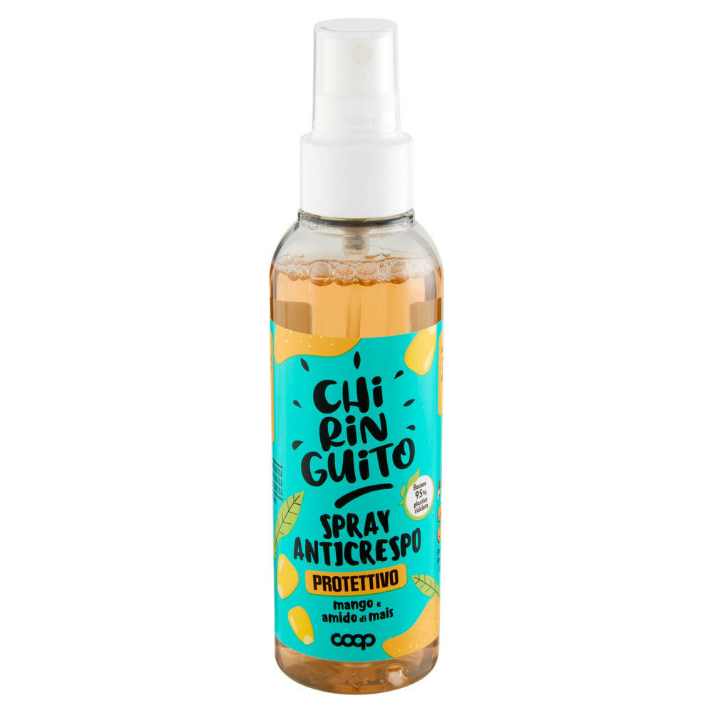 SPRAY ANTICRESPO PROTETTIVO MANGO E AMIDO DI MAIS CHIRINGUITO COOP ML 150 - 6