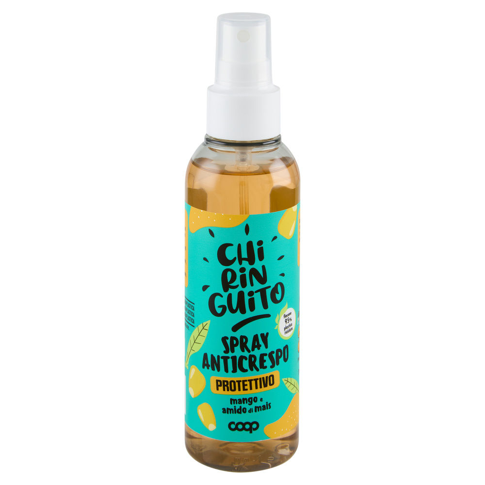 SPRAY ANTICRESPO PROTETTIVO MANGO E AMIDO DI MAIS CHIRINGUITO COOP ML 150 - 13