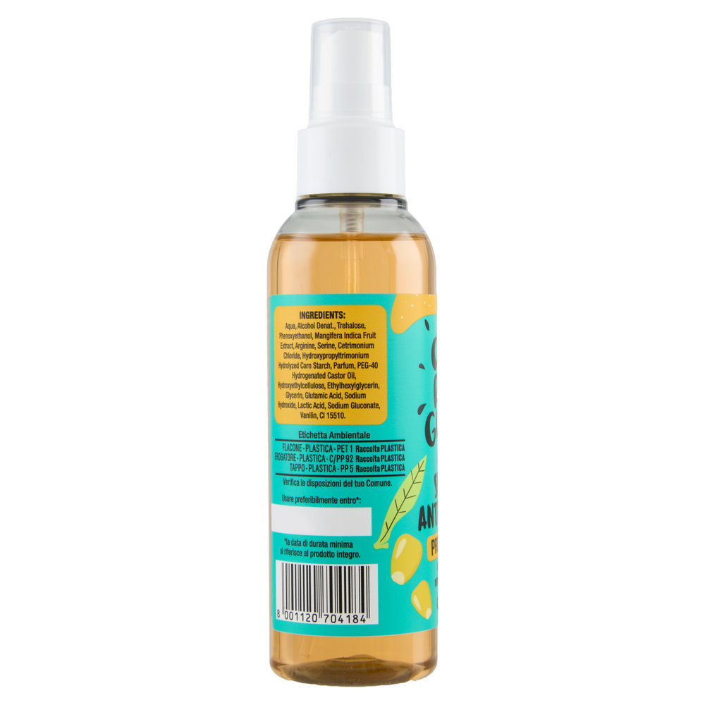SPRAY ANTICRESPO PROTETTIVO MANGO E AMIDO DI MAIS CHIRINGUITO COOP ML 150 - 11