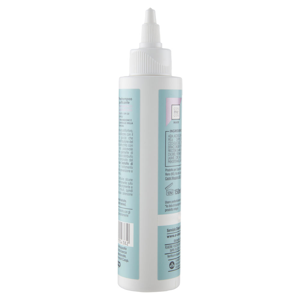 PRESHAMPOO PURIFICANTE TRATTAMENTO ANTIFORFORA COSMECOS HAIR COOP ML 150 - 1