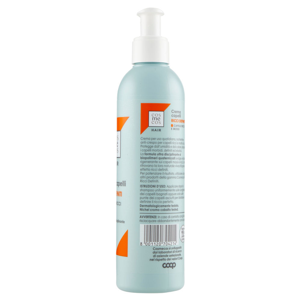 CREMA CAPELLI RICCI DEFINITI COSMECOS HAIR COOP ML 200 - 3
