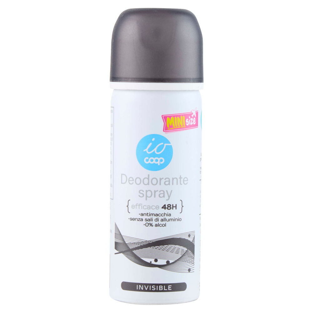 DEODORANTE SPRAY 48H INVISIBLE MINISIZE IO COOP ML 50 - 4