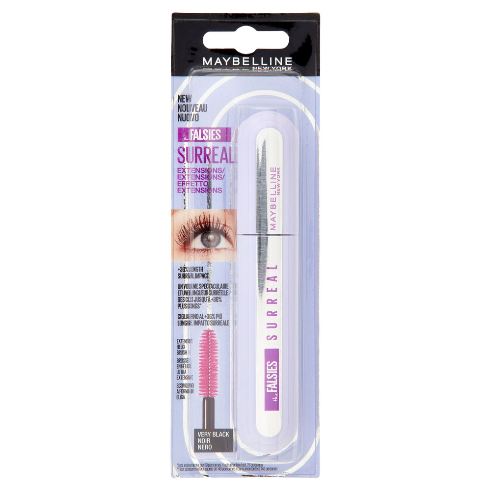 MASCARA MAYBELLINE FALSIES SURREAL EXTENSIONS WASHABLE PZ.1 - 0