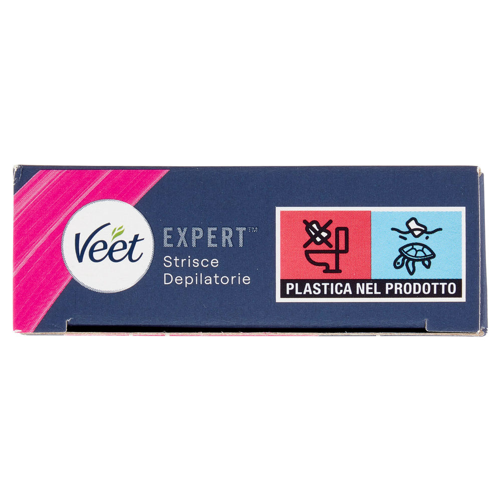 STRISCE DEPILATORIE ASCELLE&BIKINI VEET EXPERT PZ.12+4GRATIS - 7