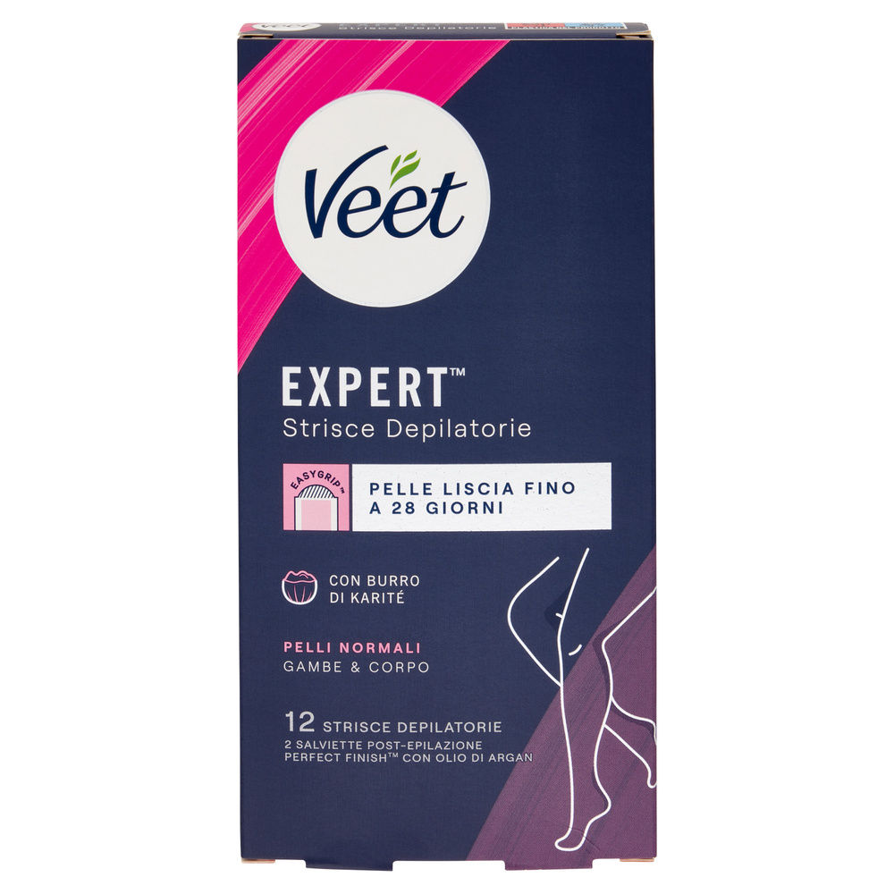 STRISCE DEPILATORIE CORPO VEET EXPERT PELLI NORMALI PZ.12 - 7