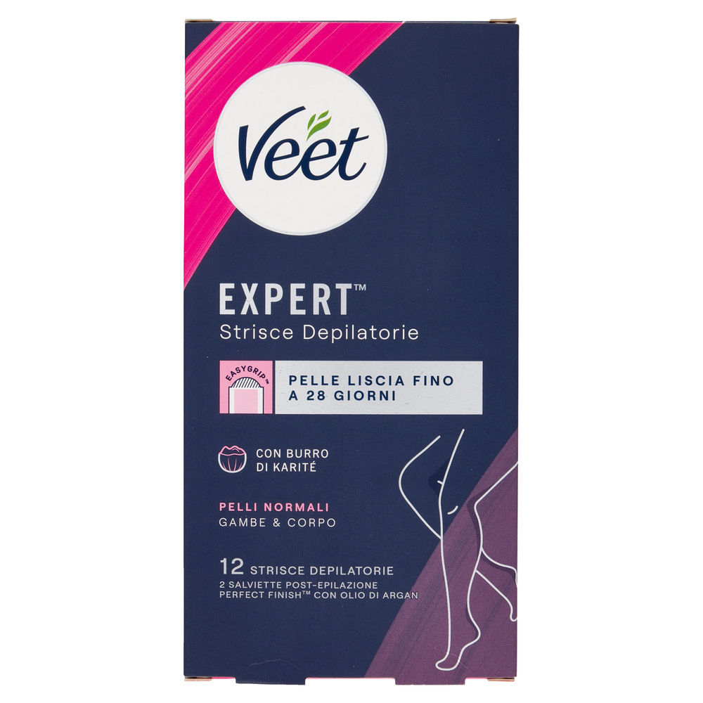STRISCE DEPILATORIE CORPO VEET EXPERT PELLI NORMALI PZ.12 - 4