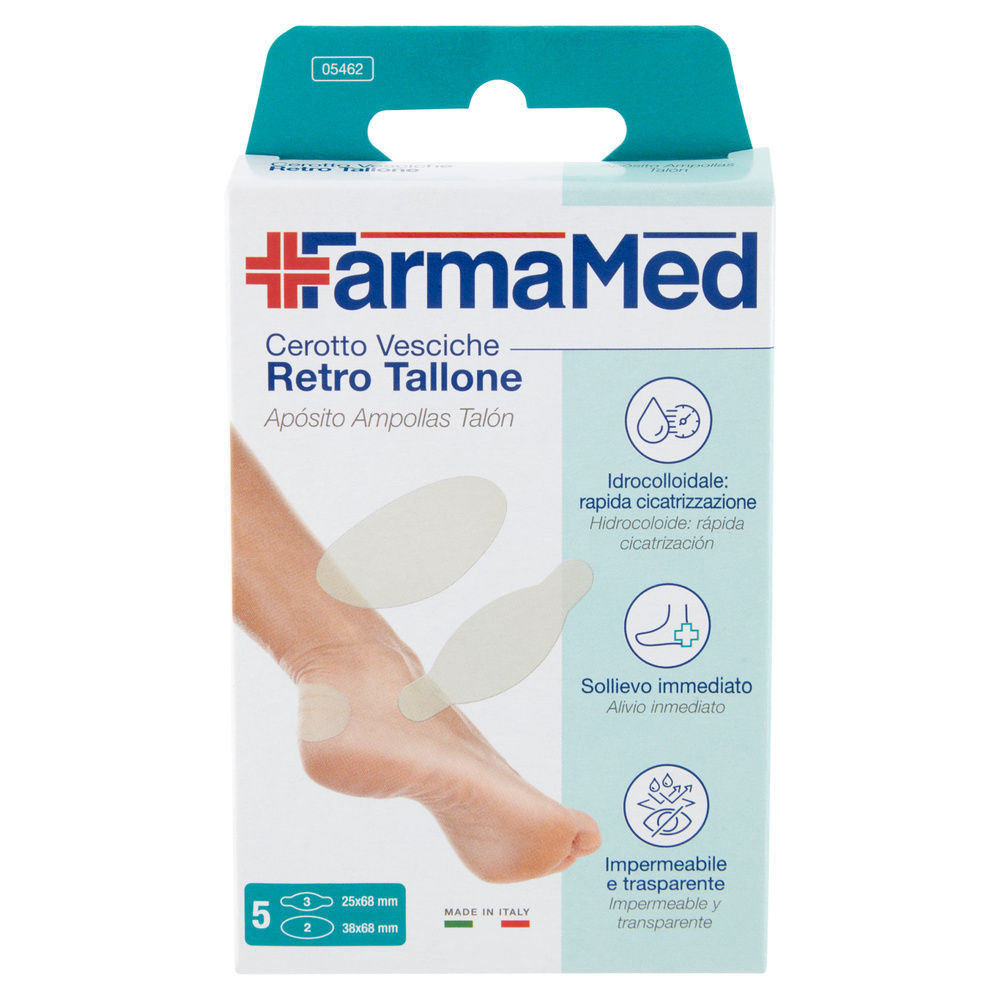 CEROTTI VESCICHE TALLONI FARMAMED PZ.5 - 2