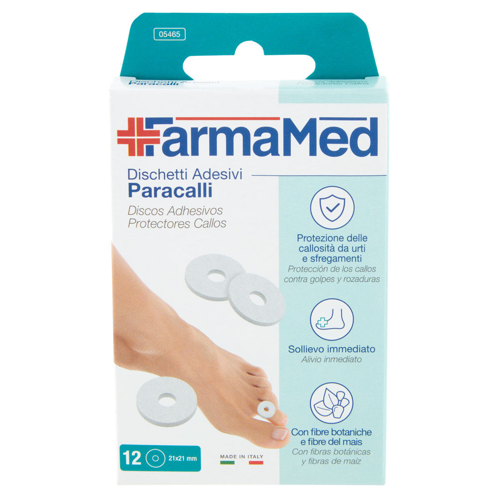 DISCHETTI ADESIVI PARACALLI FARMAMED PZ.12 - 2