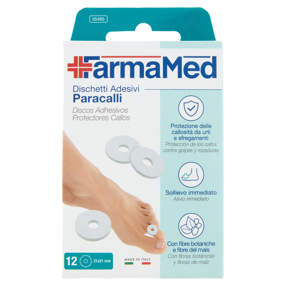DISCHETTI ADESIVI PARACALLI FARMAMED PZ.12 - 3
