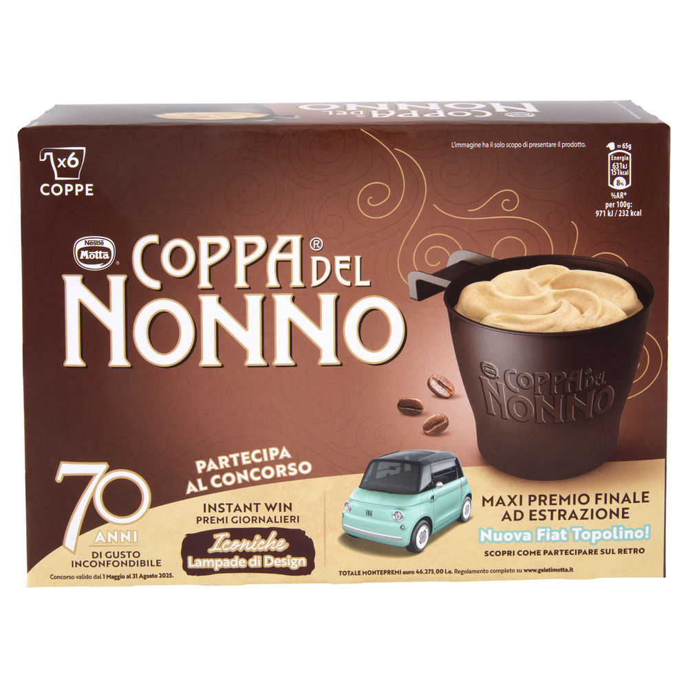 COPPA DEL NONNO CLASSICA X6 G 390 - 15